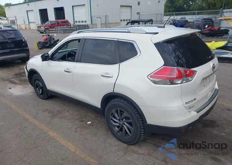 2016 Nissan Rogue S/Sl/Sv z USA, uszkodzony, nr VIN 5N1AT2MV6GC880722